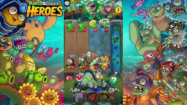 Plants vs Zombies Heroes: Walkthrough - Zombie 17-5 Pt-Br смотреть онлайн