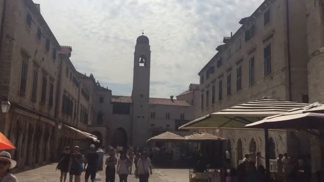 Хорватия Дубровник Прогулка по Старому Городу OLD TOWN DUBROVNIK CROATIA смотреть онлайн