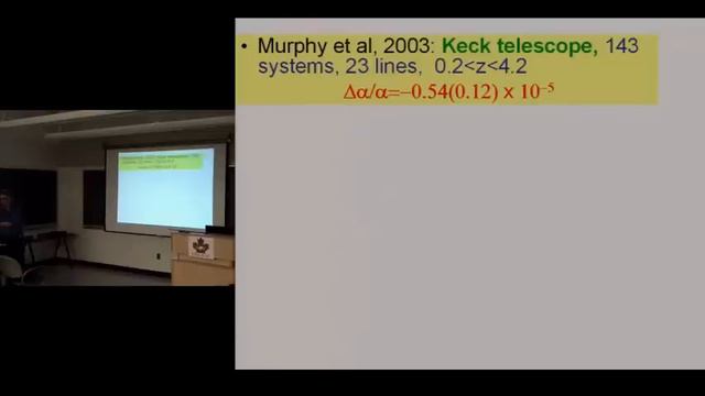 CITA 78: Variation of fundamental constants from Big Bang to atomic clock смотреть онлайн