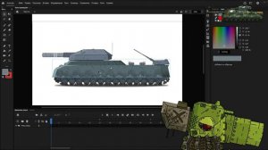 СТРИМ Рисуем танки для серии