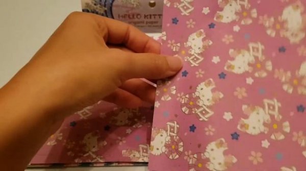 ASMR | Hello Kitty Origami Paper