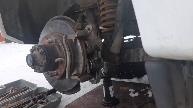 Ремонт суппорта на Уаз Патриот АКПП. смотреть онлайн