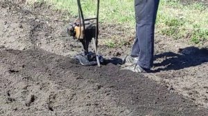 Мототяпка.Простейшая самоделка! прекрасный помощник!