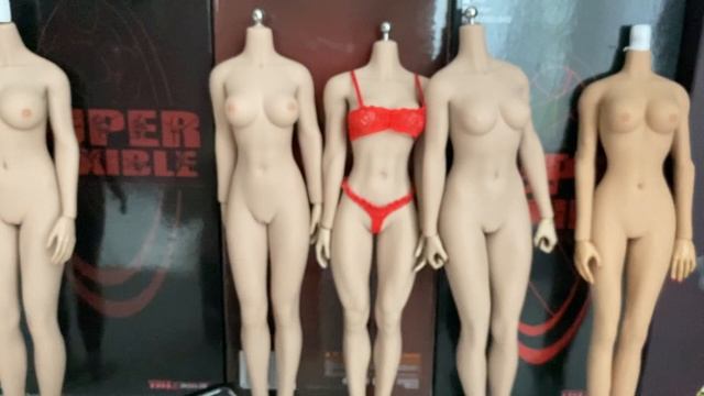 Голова Джессики Альбы фирмы HaHToys, обзор на телах Phicen 17,23,33,43,47 и Jiaoudoll.