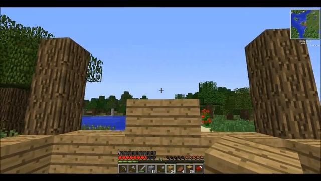 Minecraft 1.7.2 прохождение игры (2 часть) смотреть онлайн