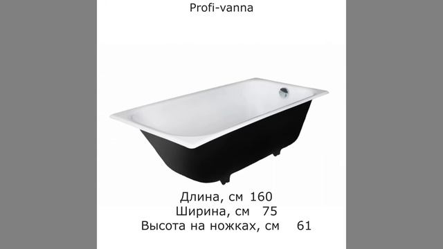 Чугунная ванна Wotte Start смотреть онлайн
