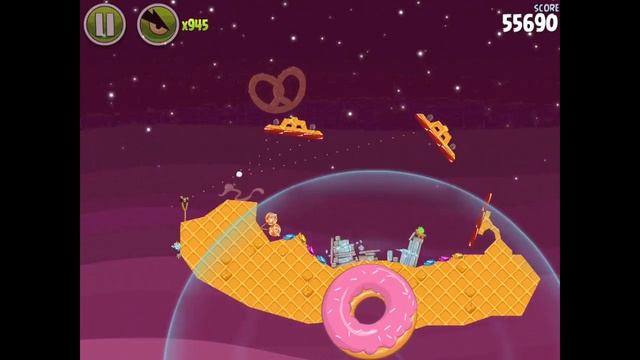 Angry Birds Space Utopia 4-29 Walkthrough 3-Star смотреть онлайн