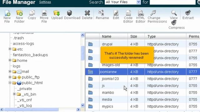 How to change the installed directory in Joomla (cPanel) - Joomla Tutorials смотреть онлайн