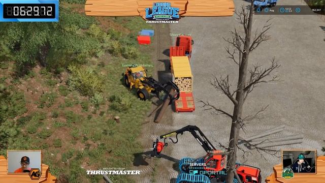 Logging League Round 2 - HIGHLIGHTS - Sponsored by Thrustmaster - FS22 смотреть онлайн