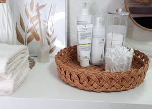 Плетеный поднос. Мои последние работы.