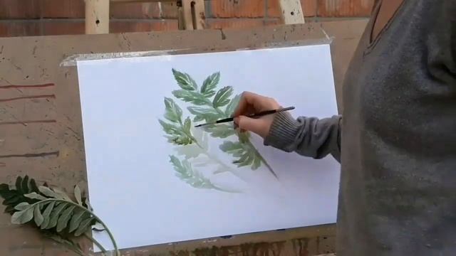 Уроки рисования акварелью в #vivo_studio смотреть онлайн