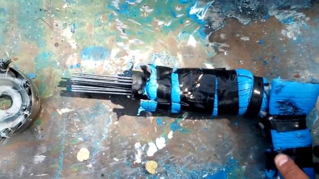 Снятие 15 слоёв краски