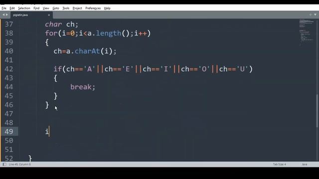 Piglatin word in JAVA ||STRING HANDLING смотреть онлайн