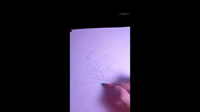 рисуем Хэллоуин ский рисунок? смотреть онлайн