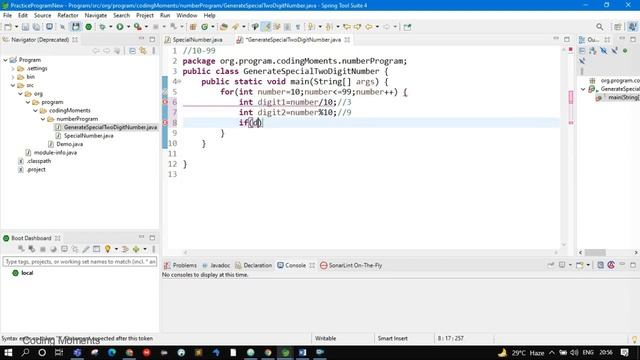 #Placement #Programming || Generate Two Digit Special Number Program In Java || Java Programming смотреть онлайн