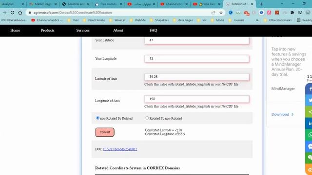 What is Rotated Coordinates in CORDEX NetCDF Data and How to Convert смотреть онлайн