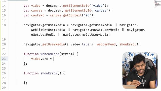 Webcam App using JavaScript (தமிழில்) | JavaScript Tutorials | Web Development Tutorials смотреть онлайн