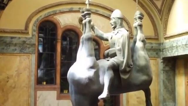 Прага. день 2. пам'ятник Вацлаву (автор Давид Черный) смотреть онлайн