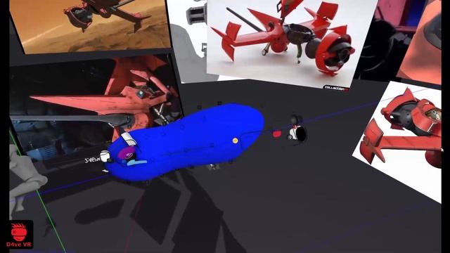 Swordfish pt 2: Modeling in Gravity Sketch vr смотреть онлайн