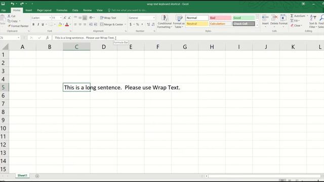 Is there a keyboard shortcut for Wrap Text? смотреть онлайн