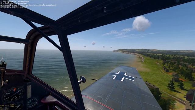 IL-2 Sturmovik: Cliffs of Dover - Flying on ATAG (10.10.2017) STRUGGLE OF SURVIVAL смотреть онлайн