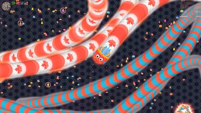 Wormate.io Tiny Monster Bad Worm Hacked? Trolling World Biggest Worms Ever Epic Wormateio Gameplay!