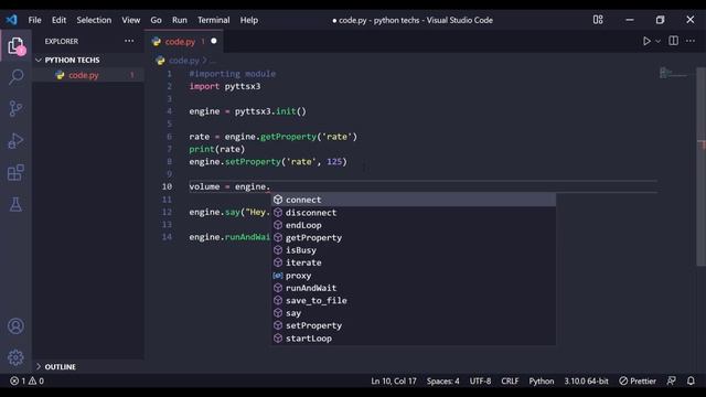 Text to Speech in Python | Convert Text to Speech in Python смотреть онлайн