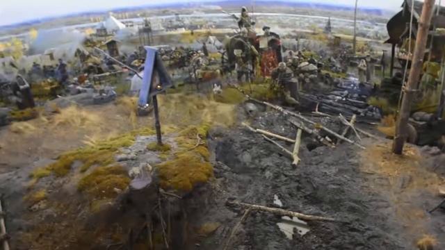 Диорама Стояние на Угре смотреть онлайн