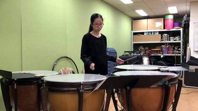 Elliot Carter- 8 pieces for Timpani No.8 (March) performed by Jasmine Lai смотреть онлайн