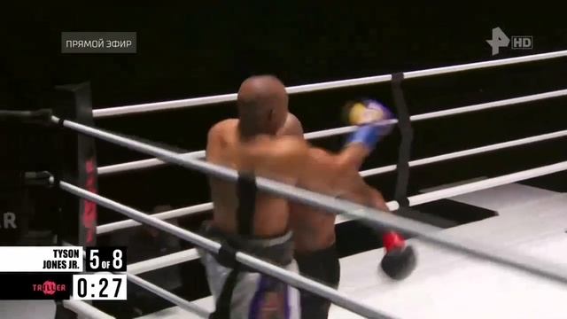 Майк Тайсон- Рой Джонс ( полный бой) смотреть онлайн