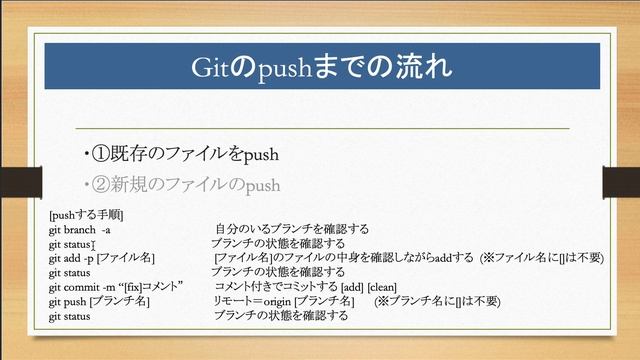 Git pushまでの流れについて　初心者GitHub/GitLab смотреть онлайн