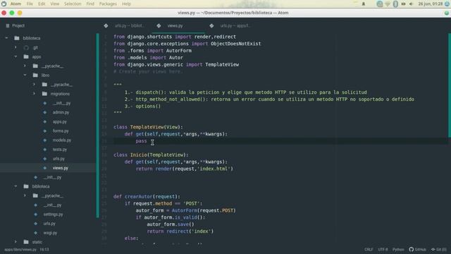 40.- Curso Django 2 | VISTAS BASADAS EN CLASES: TEMPLATEVIEW смотреть онлайн