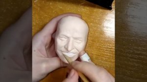 Лепка из полимерной глины. Лепка головы