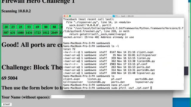 CNIT 140: Firewall Hero смотреть онлайн