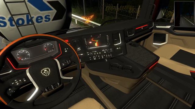 Scania S730 +Interior ETS2 1.27 (Euro Truck Simulator 2) смотреть онлайн