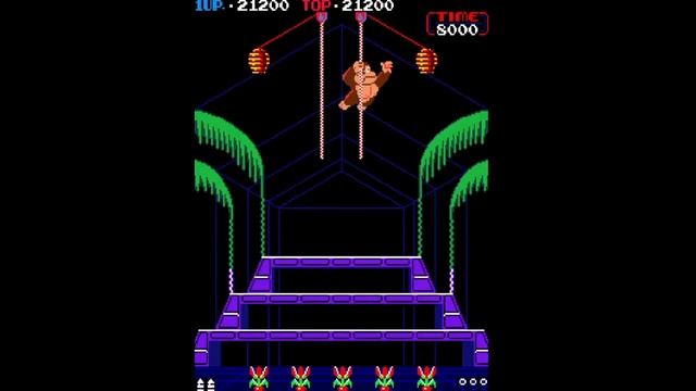 Let's Play - Donkey Kong 3 (Arcade) смотреть онлайн