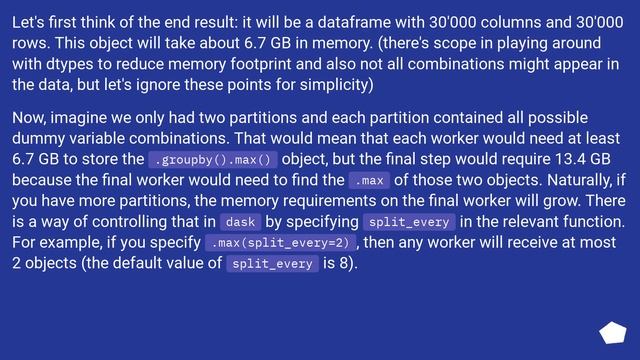 Dask crashing when saving to file? смотреть онлайн