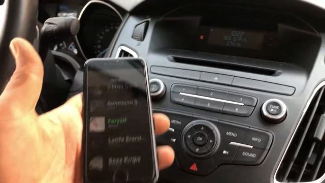 Ford Focus 2018 aux bluetooth telefon bağlantısı Montajı смотреть онлайн
