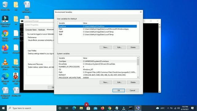 Setting Java Path in Windows 10 Telugu | Java Course in Telugu part-8 смотреть онлайн