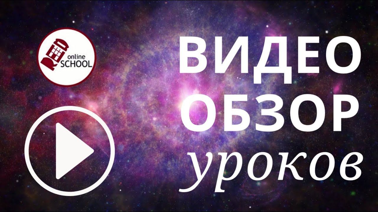 Видеообзоры уроков в RED School online: апрель