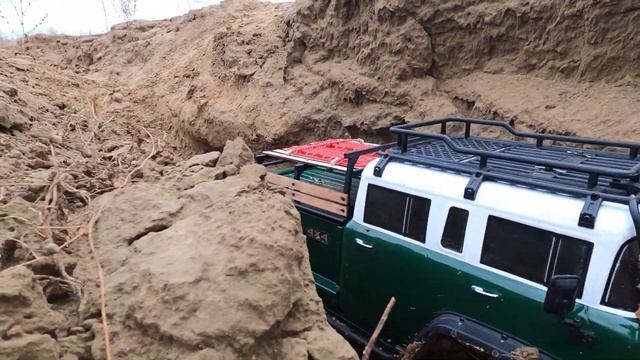 Уникальный заезд! Два LAND CRUISER 76 и JEEP FC-170 катаем по глиняным каньонам. смотреть онлайн