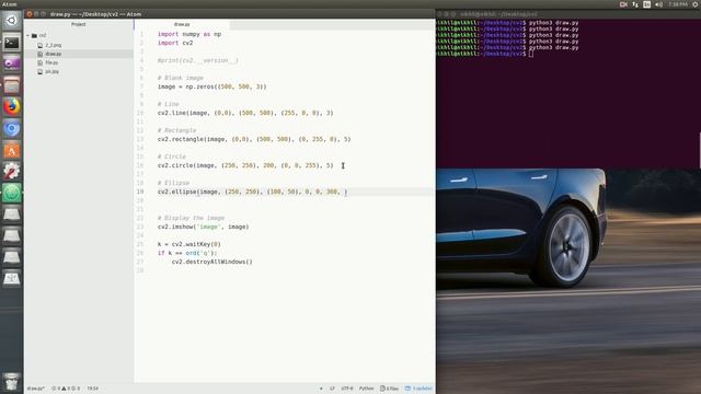 Drawing Shapes and Writing Text in OpenCV Python - OpenCV #2 смотреть онлайн