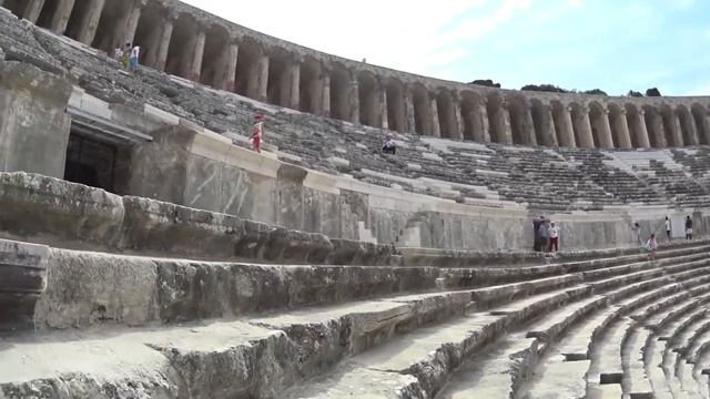 ✅ СУПЕР сохранившийся древнеримский театр Аспендос, Турция Ancient Rome Theater Aspendos Turkey