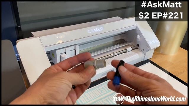 How to use a Better Blade with your Silhouette Cameo Vinyl Cutter | #AskMatt S2 E221 смотреть онлайн