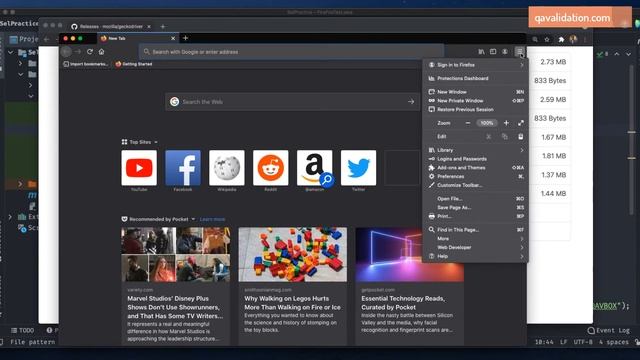 Run selenium tests on firefox browser using geckodriver смотреть онлайн