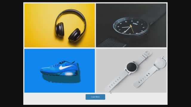 Кнопка «Загрузить больше» с помощью HTML CSS и JQuery смотреть онлайн