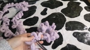 Как сделать резинку из alize puffy/???