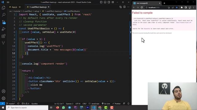 UseEffect in react JS , Developing , React JS for beginners , React , JS , Html , CSS , PHP ?️ ? ? смотреть онлайн