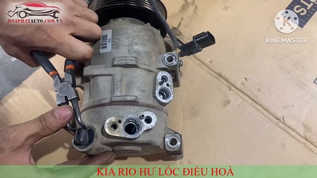 Kia RIO phải thay lốc khi bảo dưỡng sai cách . смотреть онлайн