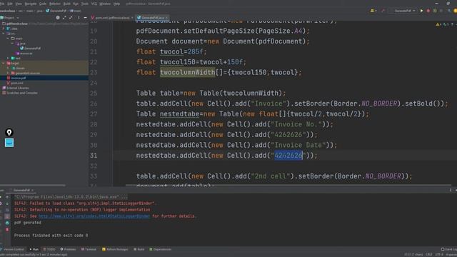 Create pdf invoice in java part 2 смотреть онлайн